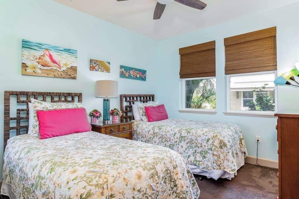 Charming Twin Guest Bedroom Ideal for Kids or Extra Guests