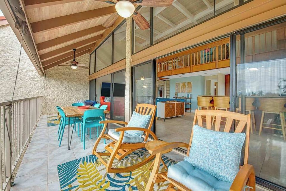 Covered Balcony For Outdoor Dining