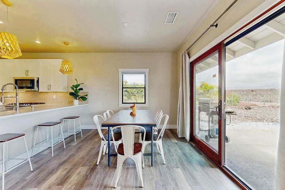 Indoor Outdoor Dining With Scenic Views