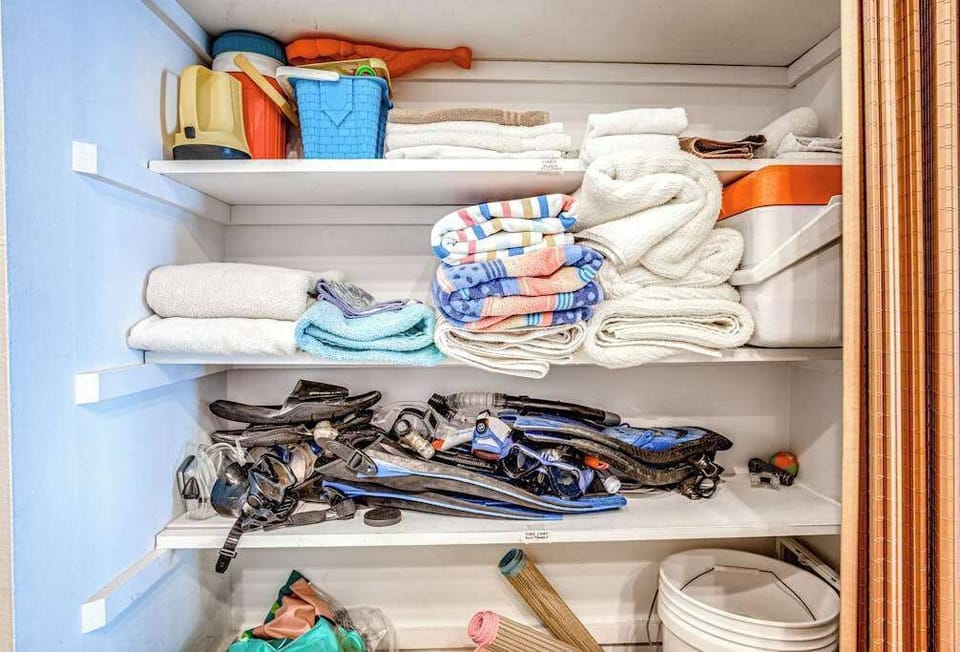 Extra Linens And Beach Essentials