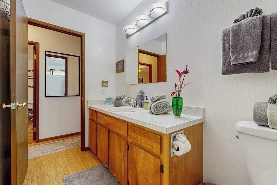 Spacious Vanity With Ample Storage