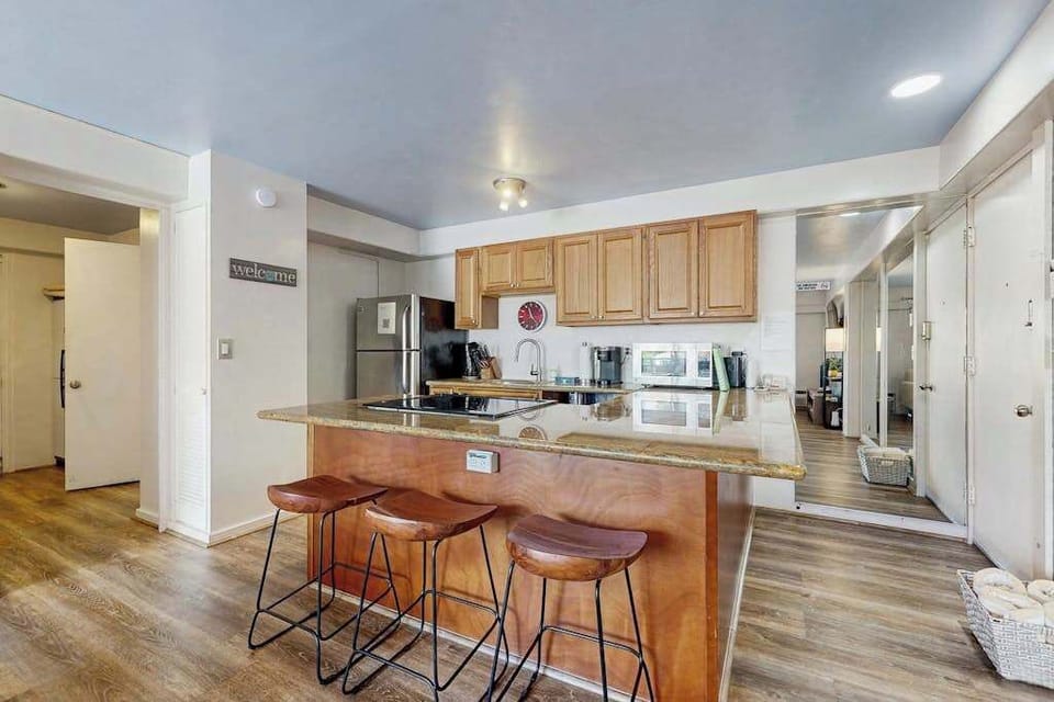 Prepare your favorite meals with ease in this complete kitchen area made for comfort and convenience.