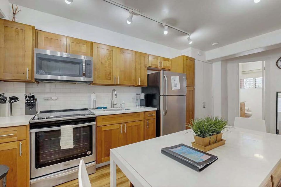 A welcoming kitchen area where guests can cook, gather, and enjoy quality time together.