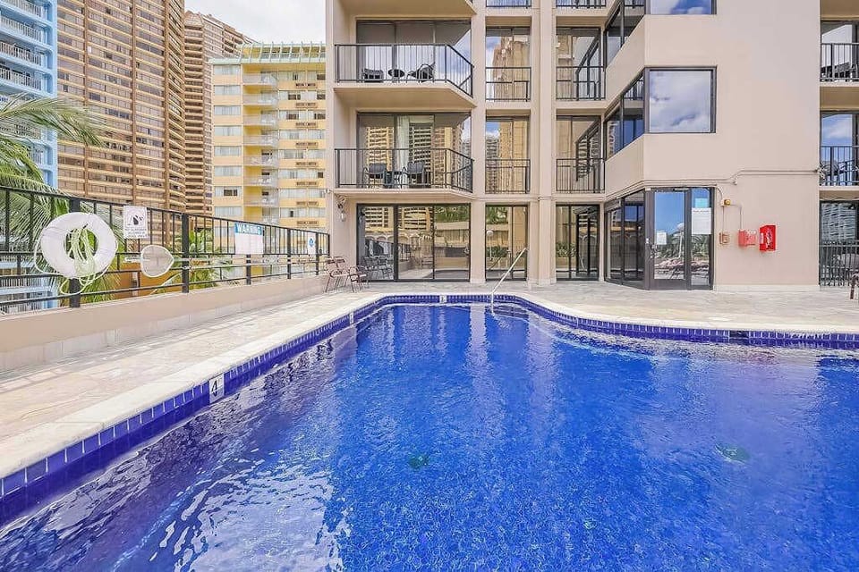Enjoy a refreshing shared pool area perfect for swimming, relaxing, and soaking up the sunshine.