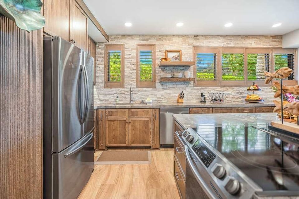Thoughtfully designed kitchen with premium appliances