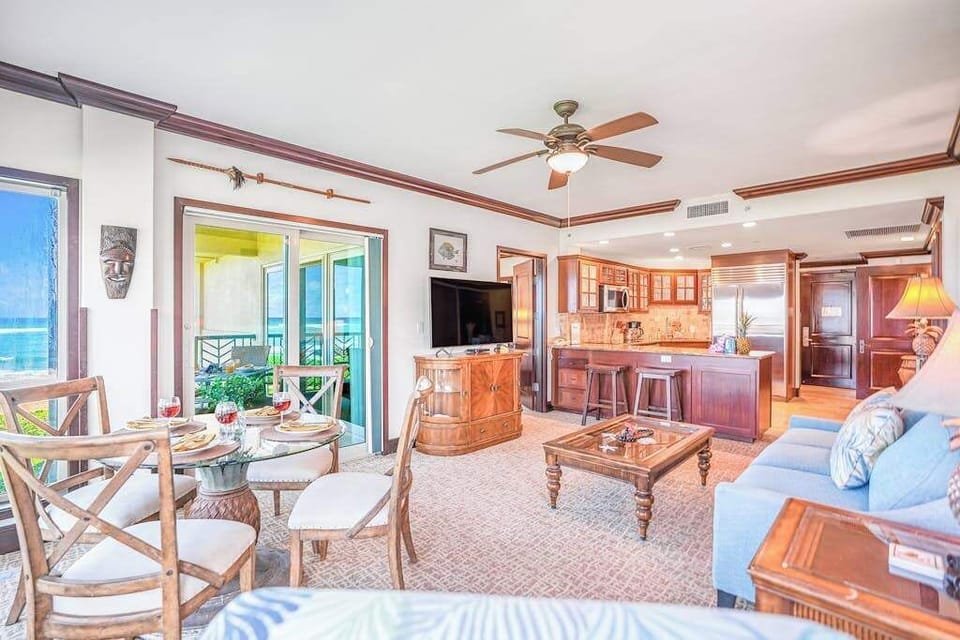 Inviting Living Room With Sleeper Comfort