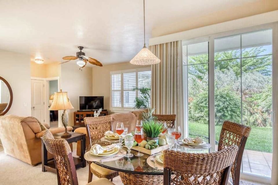 Bright Open Dining Area with Natural Light