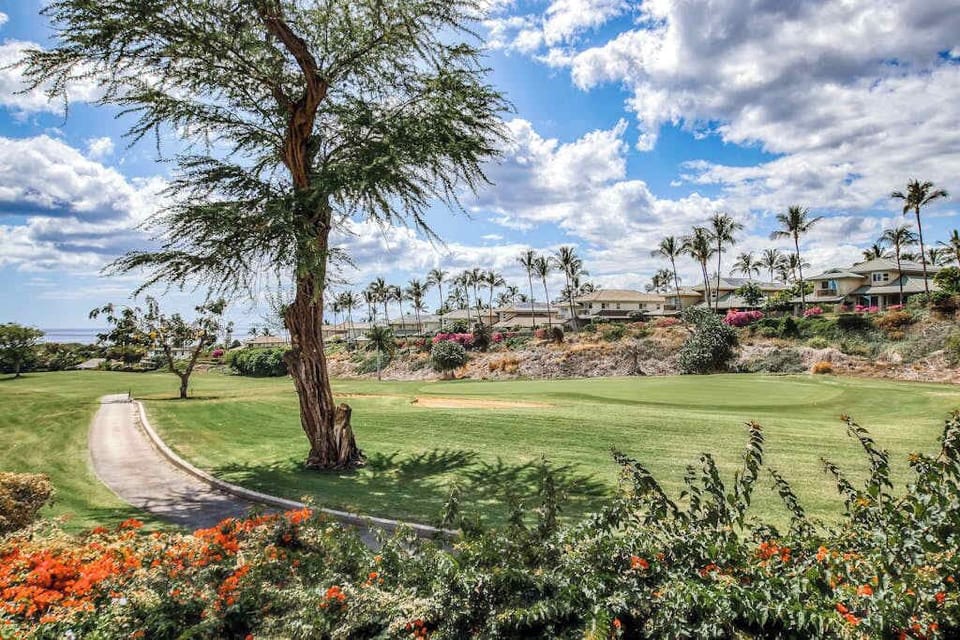 Scenic Golf Course Walking Paths