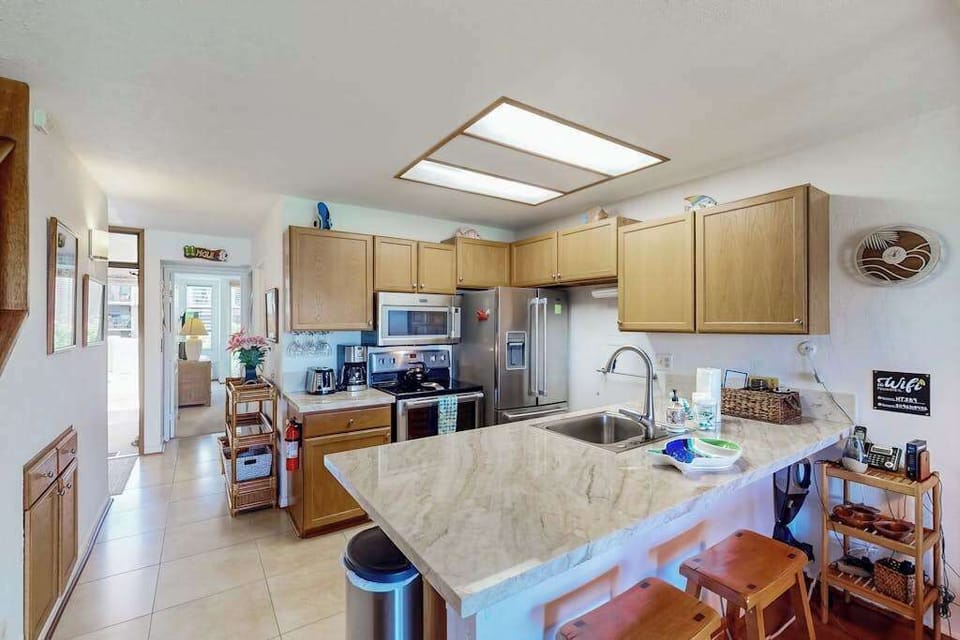 Spacious Kitchen Ready For Family Meals