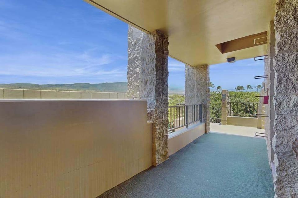 Peaceful Resort Corridor
