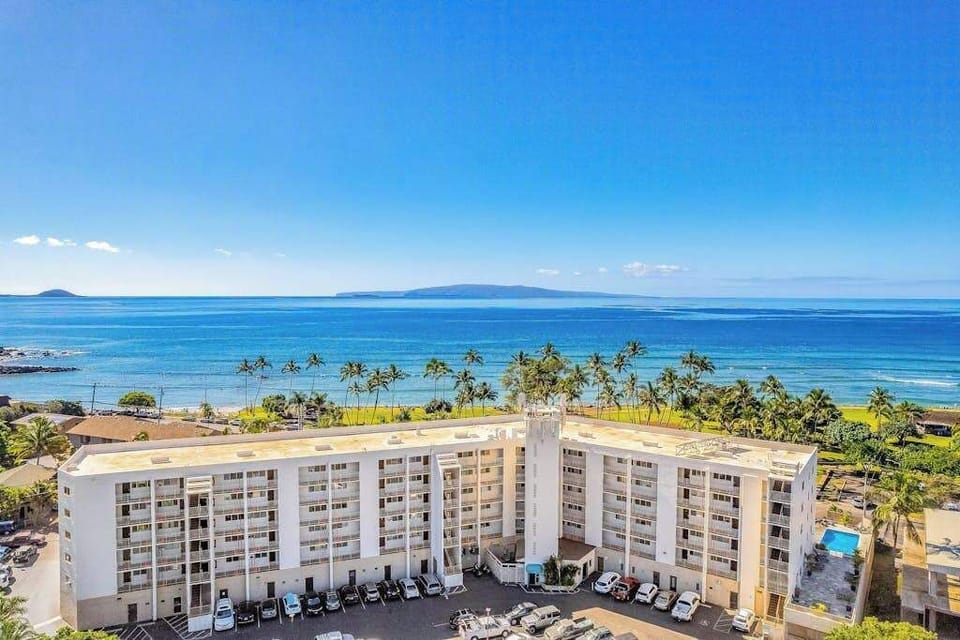 Panoramic ocean views from the property