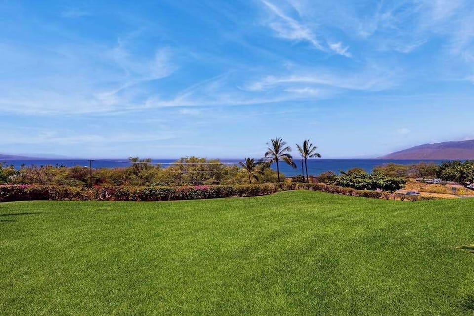 Expansive Ocean View Lawn 