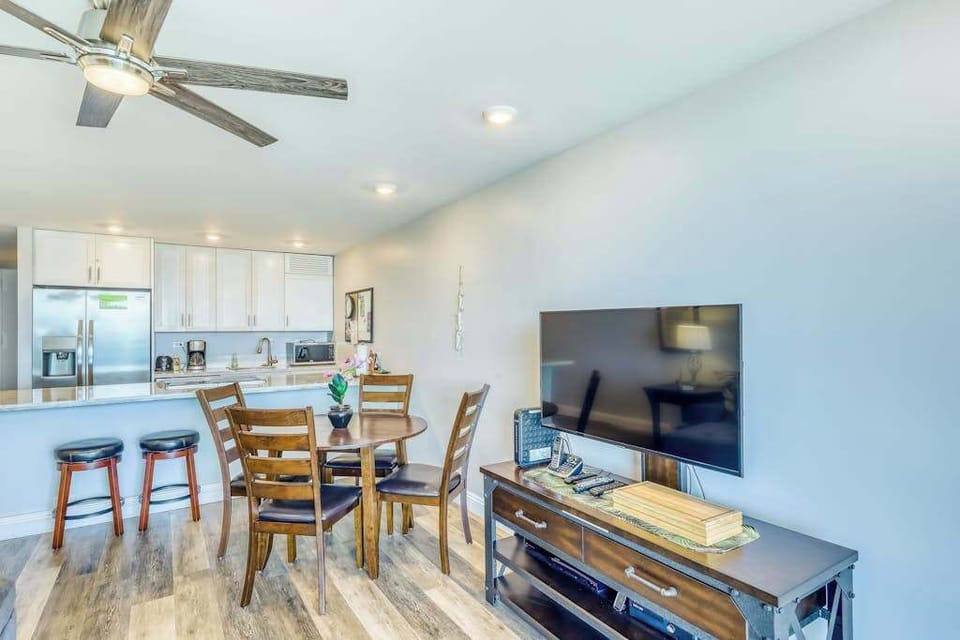Dining Space Made For Island Gatherings