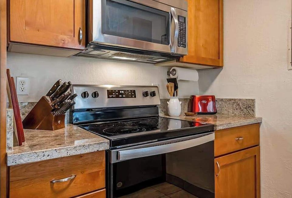 Modern Kitchen With Stainless Appliances