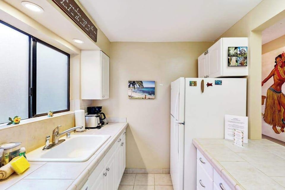 Full kitchen for all of the chef's needs.