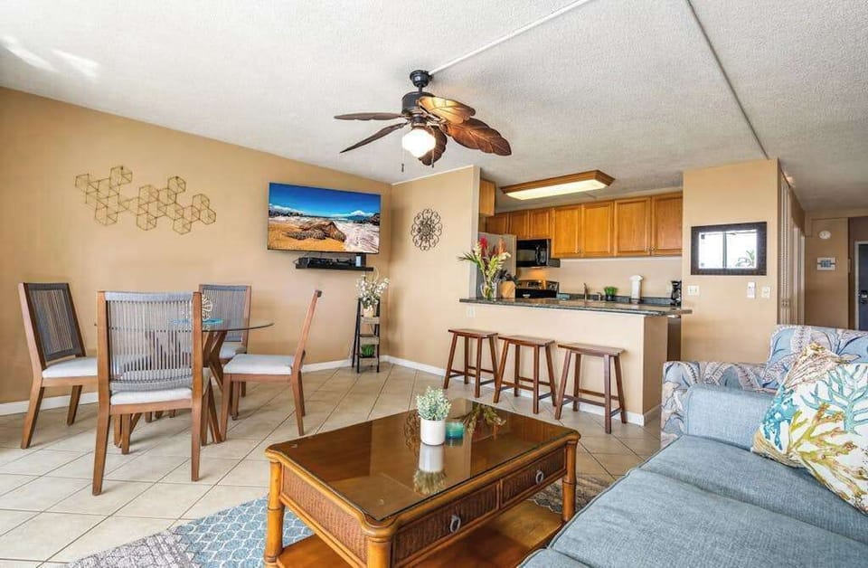 Coastal Inspired Living Area