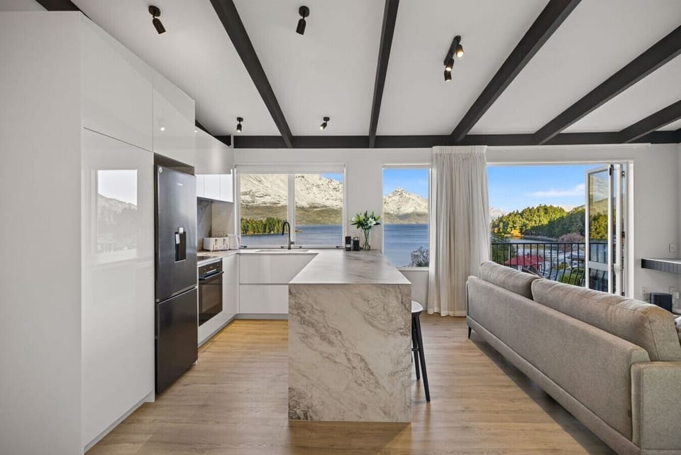 Kitchen and Balcony
