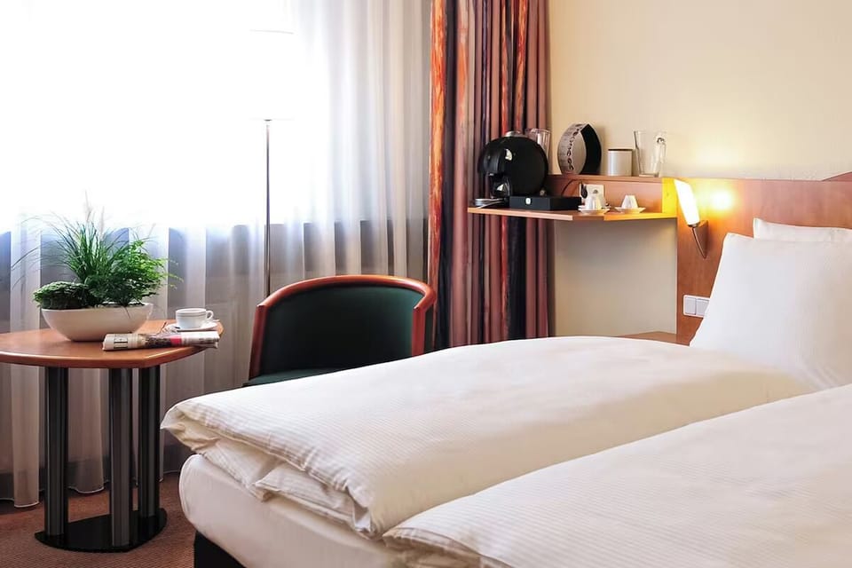 Refresh with in-room tea and a calm, quiet corner.