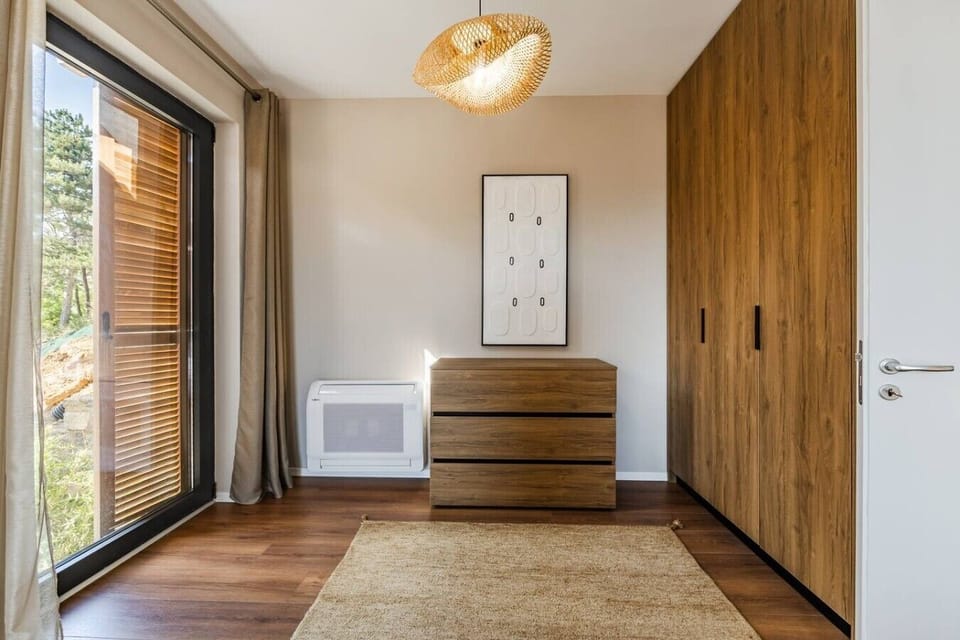 Bedroom 1 with a double bed (First floor)