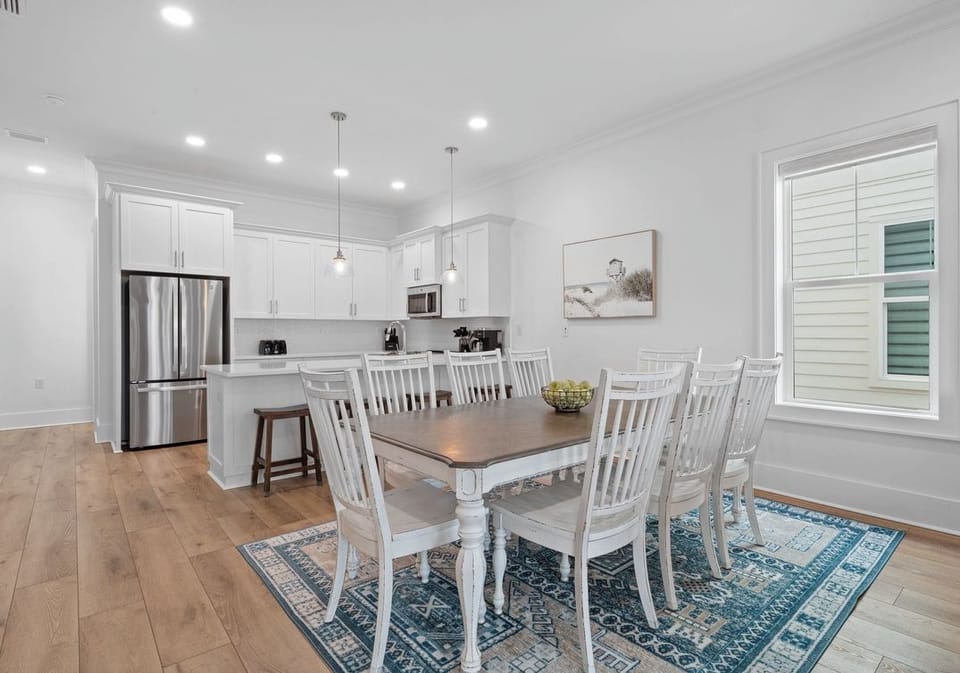 Gather around for meals, games, and quality time together.