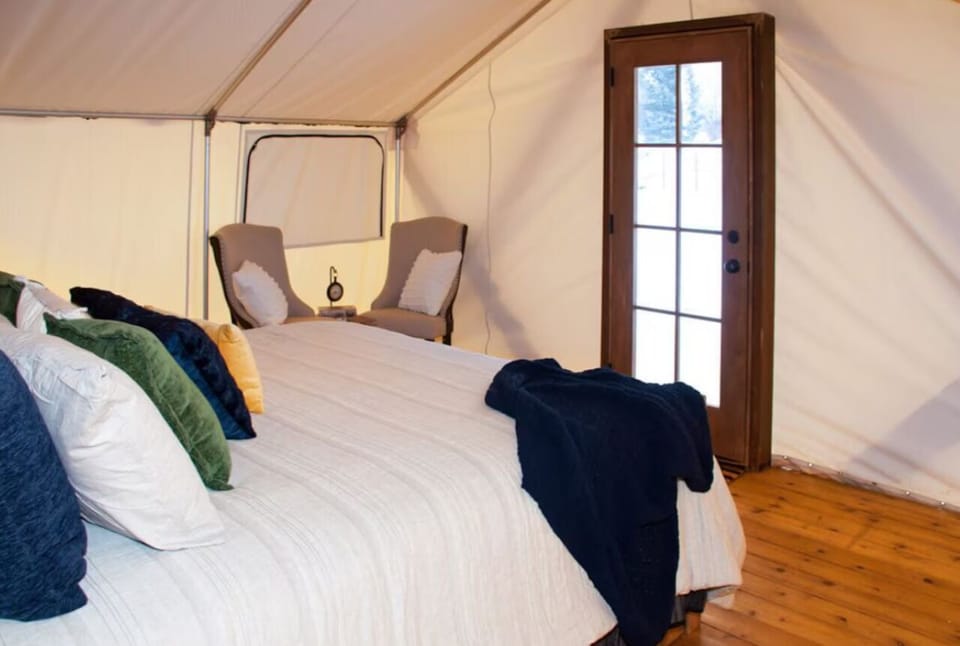 Bedroom. Interior and views may vary based on location and availability.