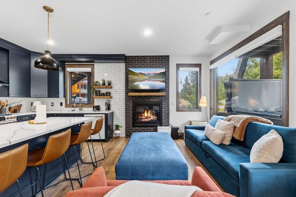 Beautifully designed open-concept layout and interiors