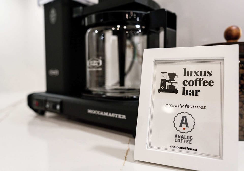 MoccaMaster Coffee | Discovery Bay 108 in Kelowna, British Columbia by Luxus Vacation Properties