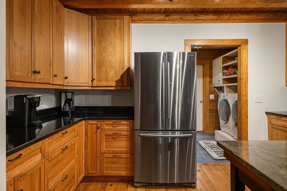 Kitchen | Stainless Steel Refrigerator | Coffee Station