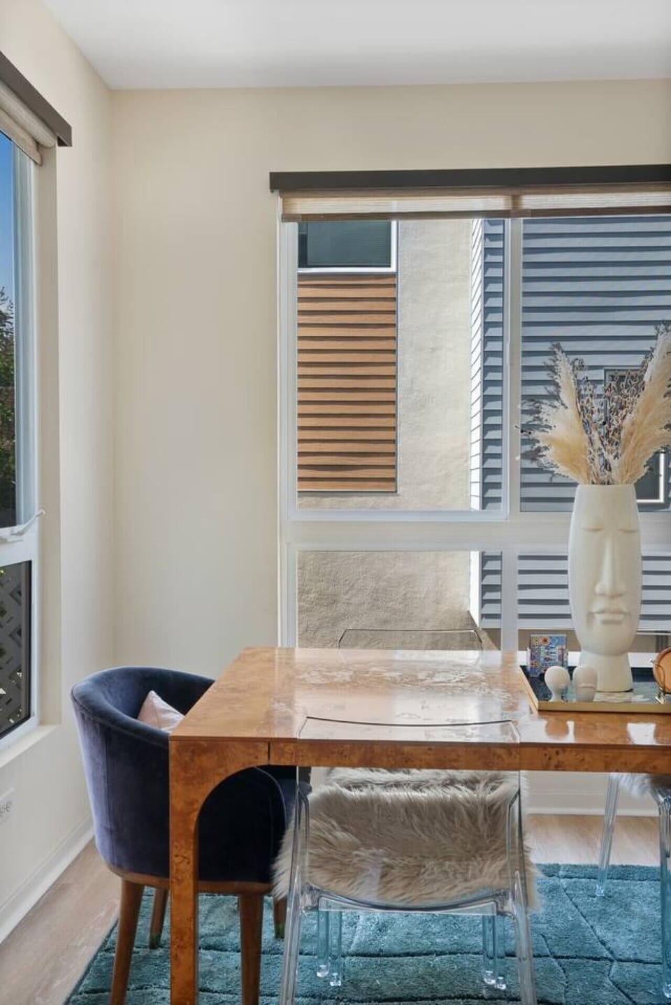 Thoughtfully curated details that give the home a settled, lived-in feel