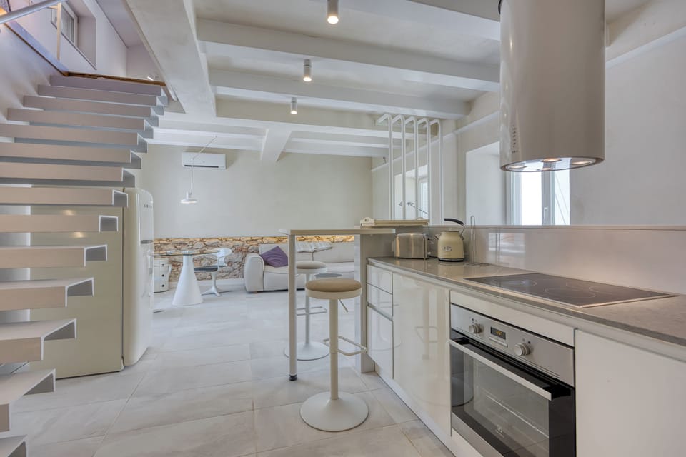 Kitchen and dining area