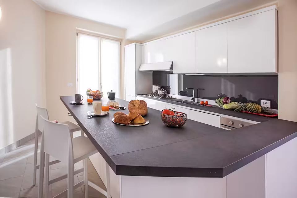 Rustle a feast in the ample kitchen