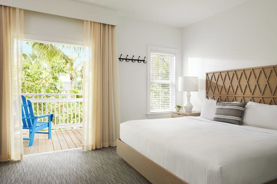 Step onto the balcony and savor warm ocean breezes.
