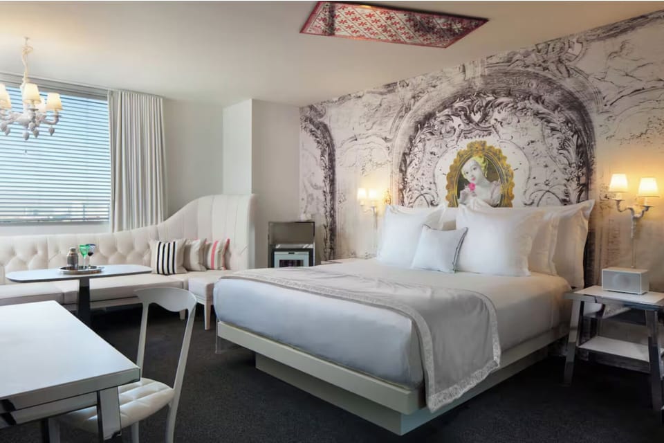 Bedroom. Interior and views may vary based on location and availability.