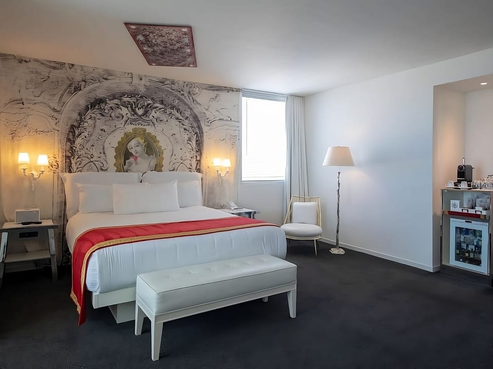 Bedroom. Interior and views may vary based on location and availability.