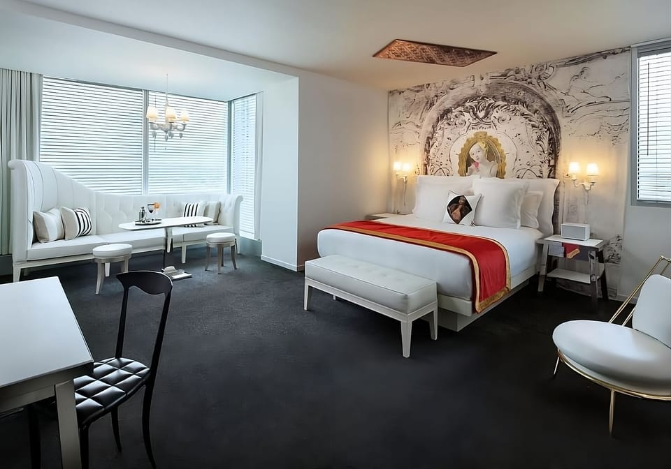 Bedroom. Interior and views may vary based on location and availability.