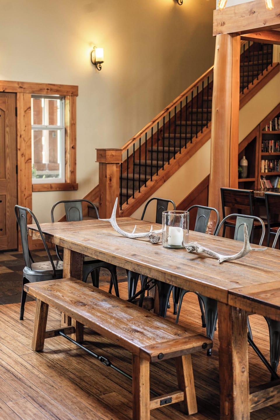 Comfortably seats your whole group for dinners, game nights, and celebrations.