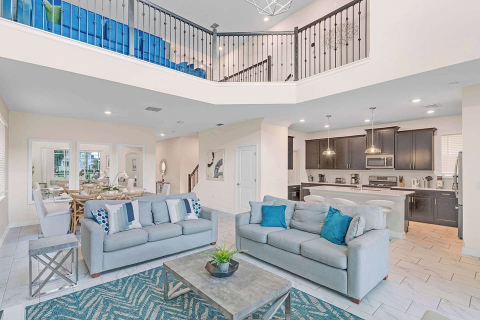From the moment you walk in, the open space invites everyone to settle in and stay awhile.