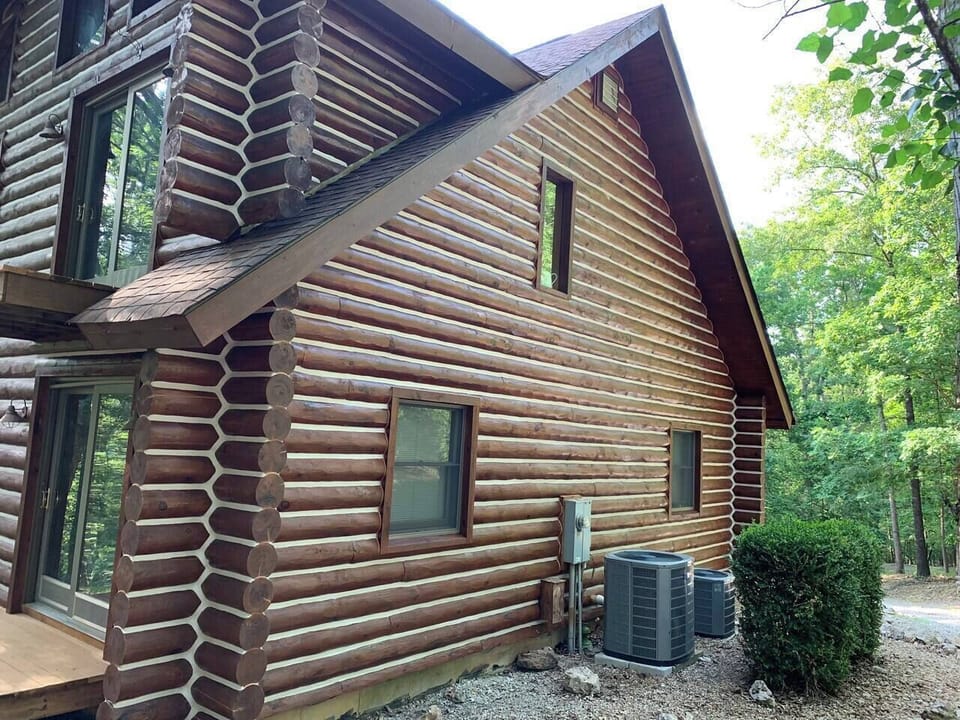 East side of home