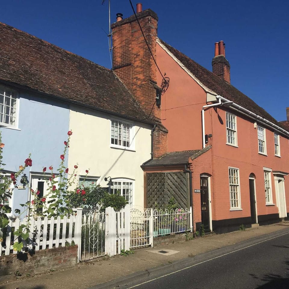 Front of cottage