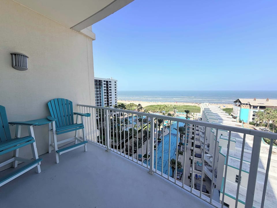 Beachside balcony