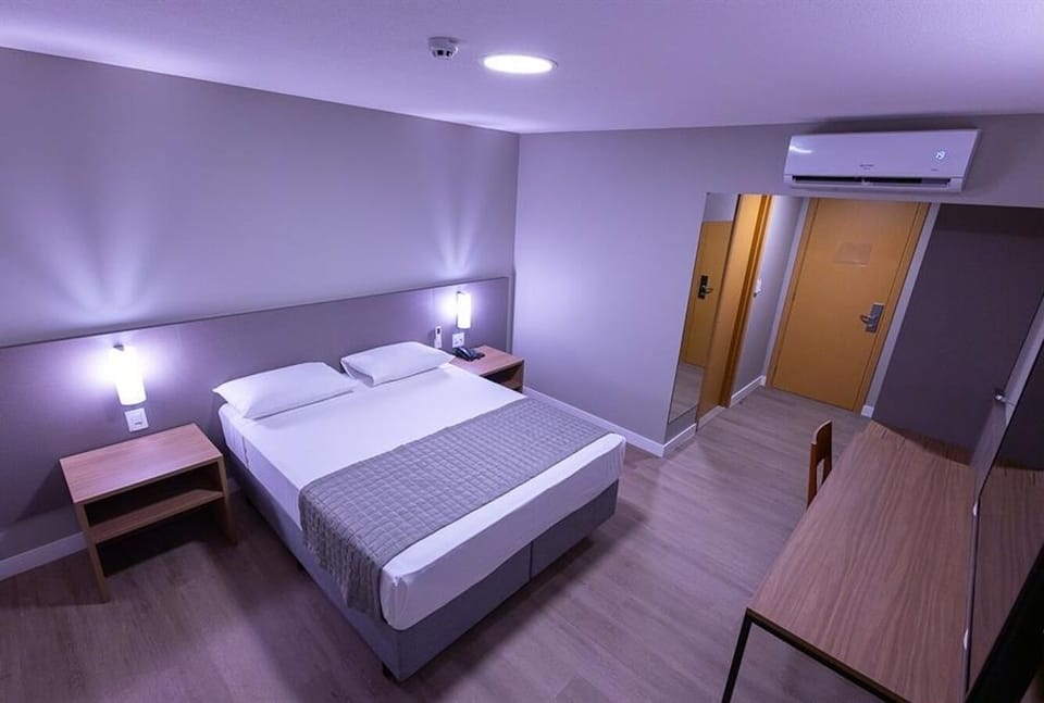 Bedroom. Interior and views may vary based on location and availability