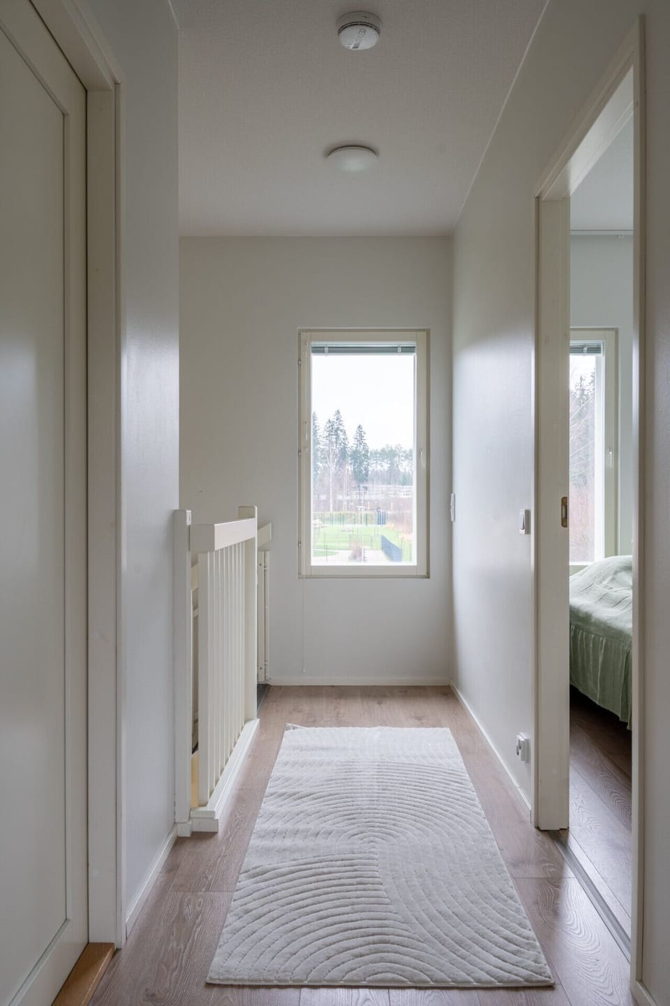 Upstairs hallway.