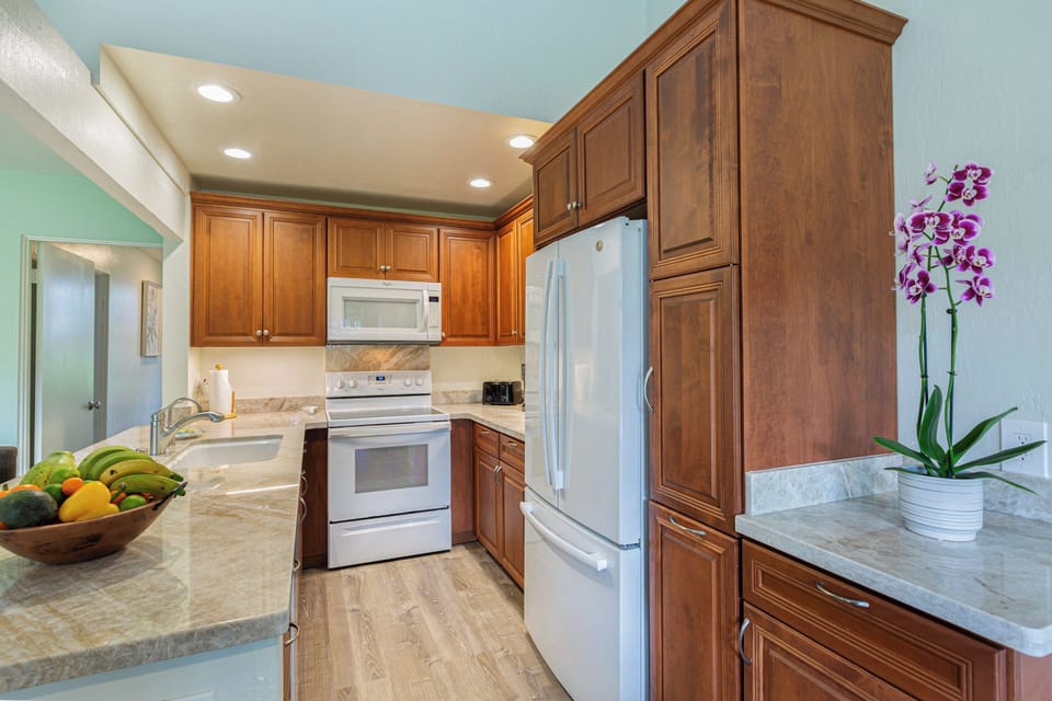 Fully equipped kitchen