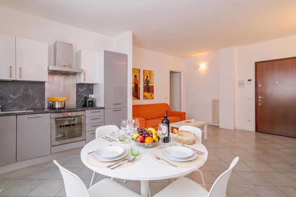 Kitchen and dining area