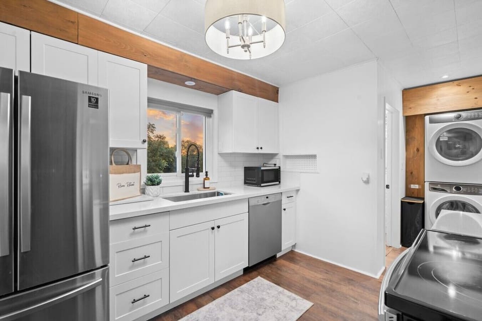 Fully stocked kitchen for private exclusive stays.