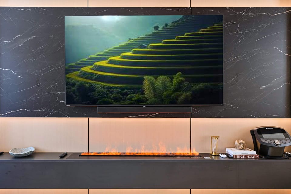 Immersive sound and a massive screen. Your private home theater experience awaits