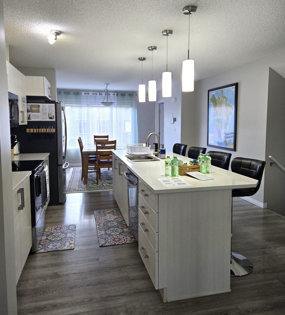 The kitchen, from the Living Room