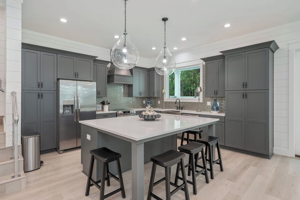 Designer grade decor throughout, not just a cookie cutter rental!
