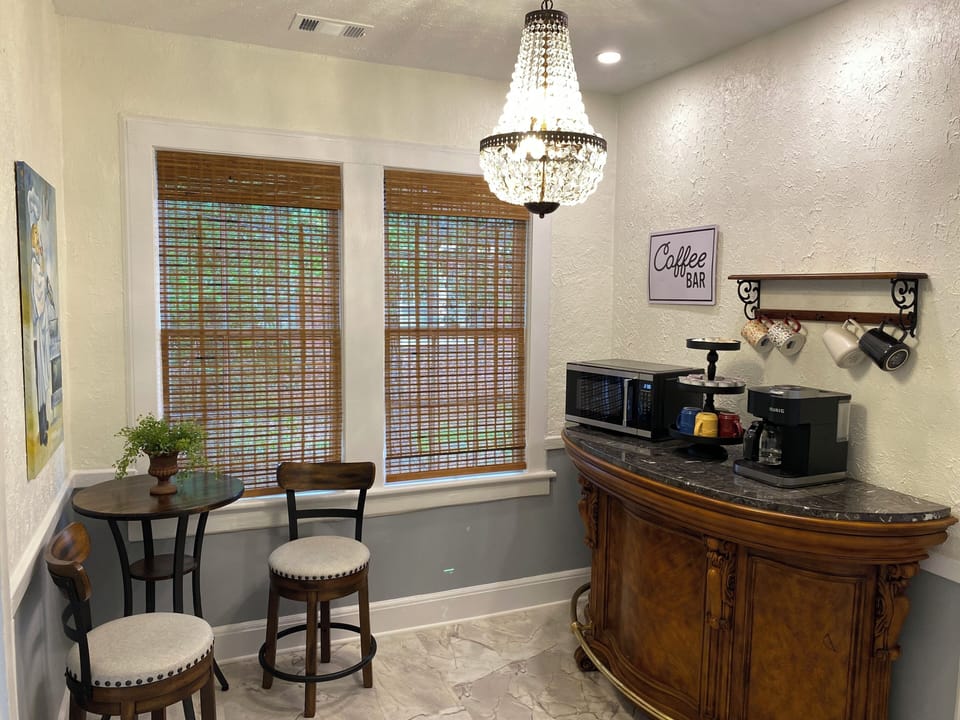 Coffee Bar w/ Bistro Table