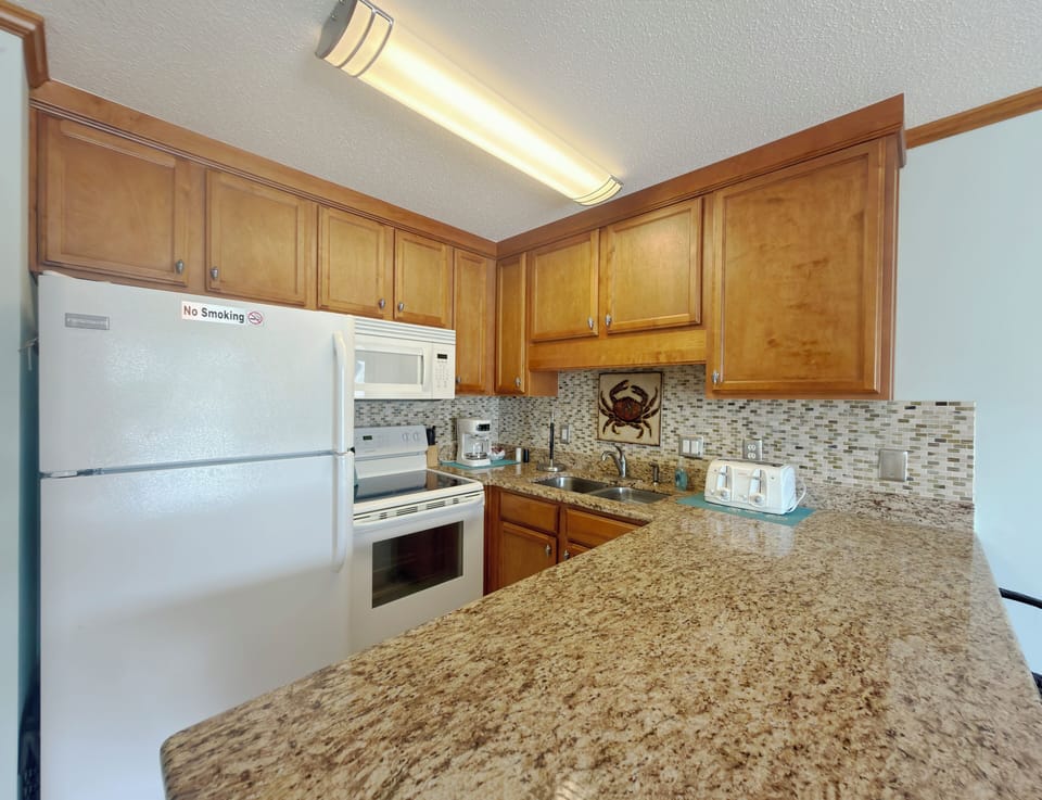 Well Equipped, Spacious Kitchen